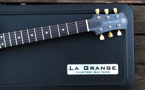 La Grange custom handmade guitars - Grand Wheel - Burst Flame
