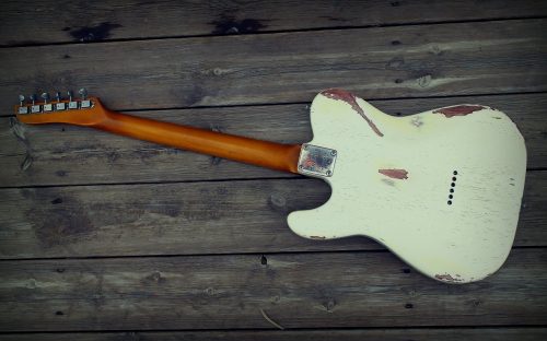 La Grange custom handmade guitars - Vintage White Classic T